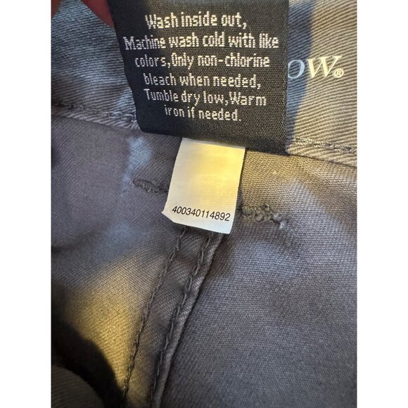 Croft Barrow Mens 46 Elastic Waist Pockets Cotton Gray - Picture 5 of 7